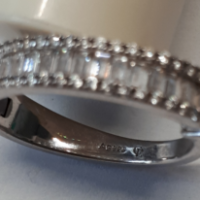 Clip/Ohrringe (Silber/ 925 vermutlich)