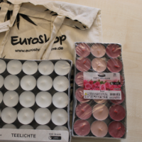 Beutel mit Kleid und Hose