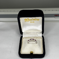 Bague VOISFUND - or blanc 750