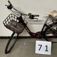 VOISFUND Damenfahrrad mit Lenkradkorb